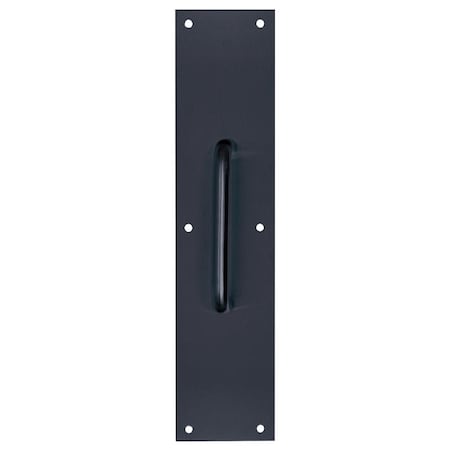 Remington Tell 15 in. L Matte Black Stainless Steel Pull Plate DT101943